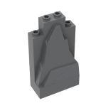 Rock Panel 2 x 4 x 6 #47847 Dark Bluish Gray