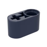 Technic Beam 1 x 2 Thick with Pin Hole and Axle Hole #60483 Dark Blue