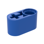 Technic Beam 1 x 2 Thick with Pin Hole and Axle Hole #60483 Blue