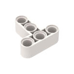 Technic Beam 3 x 3 T-Shape Thick #60484 White
