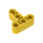 Technic Beam 3 x 3 T-Shape Thick #60484 Yellow