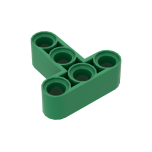 Technic Beam 3 x 3 T-Shape Thick #60484  Green Gobricks