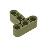 Technic Beam 3 x 3 T-Shape Thick #60484 Olive Green