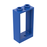 Window 1 x 2 x 3 Flat Front #60593 Blue