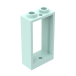 Window 1 x 2 x 3 Flat Front #60593 Light Aqua
