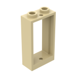 Window 1 x 2 x 3 Flat Front #60593 Tan