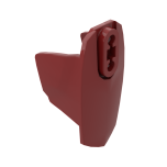 Large Figure Limb Cover, Size 5, Armor with Ball Joint Socket #90639 Dark Red