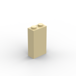 Brick 1 x 2 x 3 #22886 Tan