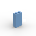 Brick 1 x 2 x 3 #22886 Medium Blue