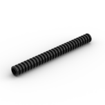 Hose Ribbed 7mm D. 10L / 8.0cm #78c10