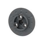 Technic Steering Wheel Hub 3 Pin Holes Round #35189