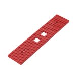Vehicle Base, Train 6 x 28 with Two 2 x 2 Cutouts and 3 Round Holes Each End #92339
