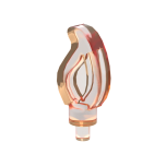 Wave / Flame Small with Pin #37775