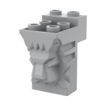 Brick Special 2 x 3 x 3 with Cutout and Lion Head Hollow Studs #30274