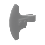 Weapon Axe Head, Clip-on (Viking) Thick Clip #53454