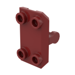 Minifig Shield Rectangular with 4 Studs #30166