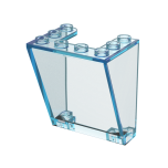 Windscreen 3 x 4 x 4 Inverted, Rounded Top Inside Edges, Cut-Out Bottom Inside Edges #72475