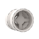 Wheel 8 x 9 with Hole Notched for Wheels Holder Pin #30027