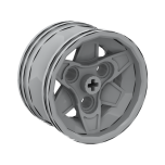 Wheel 43.2 x 26 Technic Racing Small with 3 Pinholes #41896