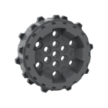 Wheel Hard Plastic with Small Cleats #64711