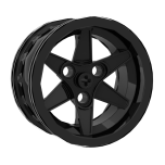 Wheel 56 x 34 Technic Racing Medium with 3 Pin Holes #44772