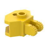 Hinge 1 x 2 Locking with 2 Fingers and Towball Socket, 9 Teeth #30396