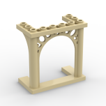Brick Arch 3 x 6 x 5 Ornamented #19063