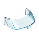Glass for Aircraft Fuselage Curved Forward 6 x 10 Top #87612