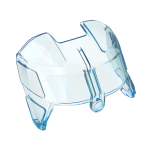 Glass for Aircraft Fuselage Curved Forward 6 x 8 Top #11297