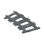 Vehicle Track, Train, Plastic (RC Trains) Curved #53400