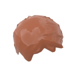 Minifig Hair Short, Tousled with Side Part #62810