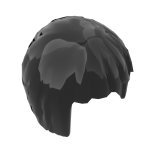 Minifig Hair Short Bob Cut #62711