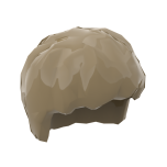 Minifig Hair Short Tousled #40233