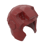 Minifig Helmet Space with Open Face and Top Hinge #10907