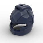 Minifig Helmet Space with Air Intakes and Hole on Top #22380