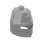 Minifig Helmet Castle Closed with Eye Slit #89520