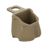 Minifig Neckwear Backpack Open #92590