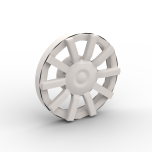 Wheel Cover 10 Spoke - for Wheel 18976 #18978b