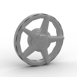 Wheel Cover 5 Spoke - for Wheel #18978a