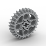 Technic Gear 28 Tooth Double Bevel #46372