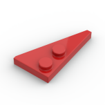Wedge Plate 2 x 4 27 Left #65429