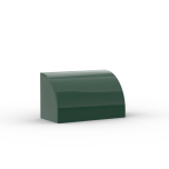 Brick Curved 1 x 2 x 1 No Studs #37352