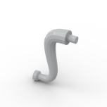 Animal Body Part / Plant, Tail  / Trunk / Tentacle / Tongue / Vine / Tree Branch (Short Tip) #43892