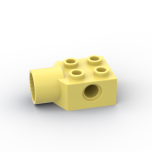Brick Special 2 x 2 With Pin Hole Rotation Joint Socket #48169