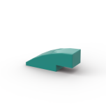 Slope Curved 3 x 1 No Studs #50950