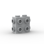 Brick Special 1 x 2 x 1 2/3 with 8 Studs on 3 Sides #67329