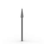 Weapon Pike / Spear Flat End #93789
