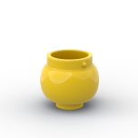 Minifig Pot Small with Handle Holders #98374