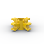 Pin Connector Round With 4 Clips (Horizontal Grip) #90202