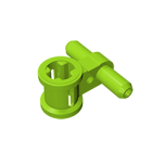 Pneumatic Hose Connector with Axle Connector #99021  Lime Gobricks